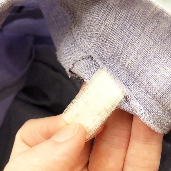 Vintage Lilac Purple High Rise Trouser Pants - 2/4 - Picture 4 of 5